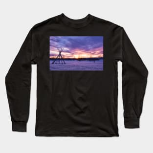 The Lone Teepee Long Sleeve T-Shirt